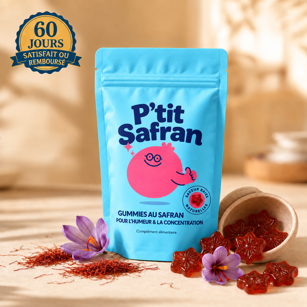 Gummies au Safran
